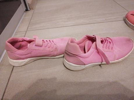 Svetloružové tenisky, f&f,37