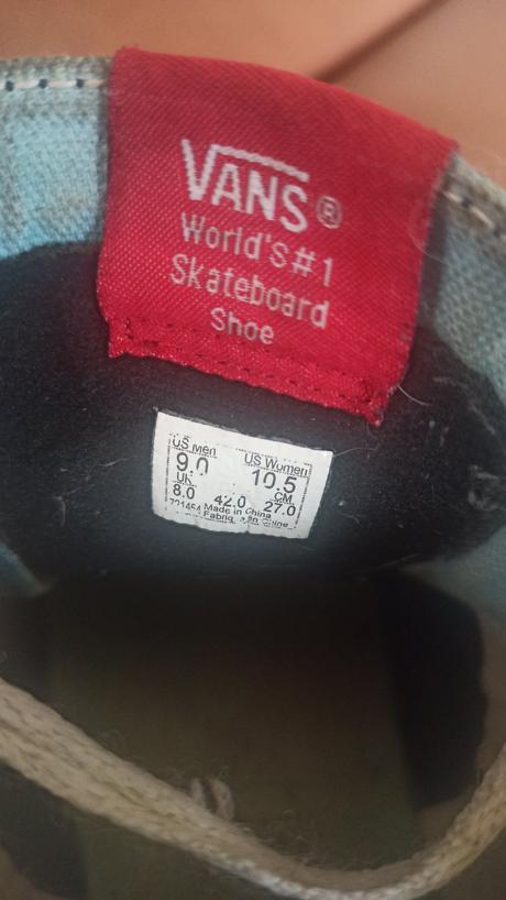 Semišové skateboardové tenisky, vans,42