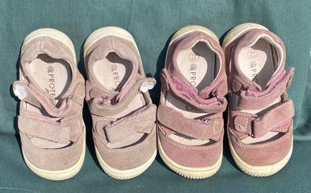 Sandálky kožené barefoot, protetika,23