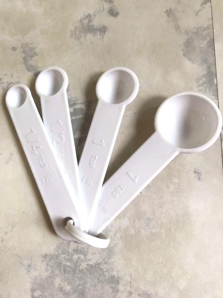 Stohovateľné odmerné lyžičky 4 ks,
