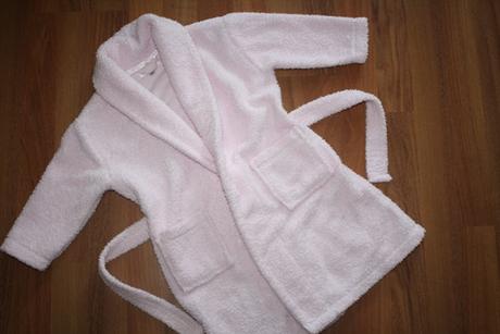 Ružový župan, primark,98