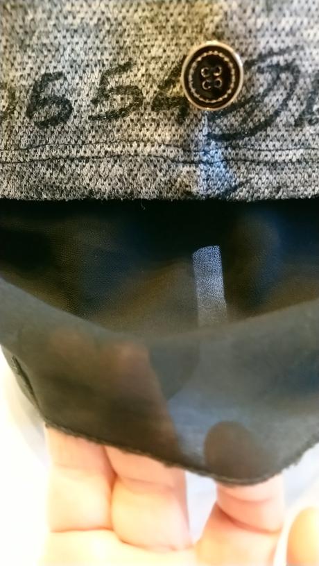 Trblietavý sivo čierny top 2 v 1, new collection, m