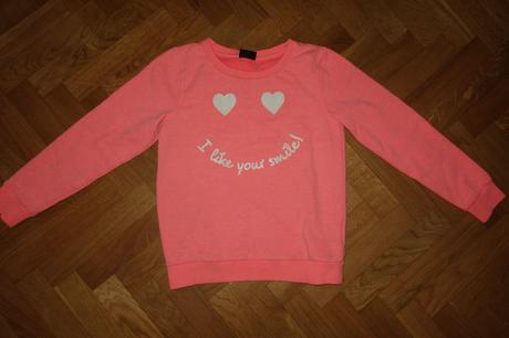 Smajlíková mikina 158/164, 158