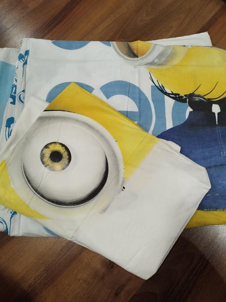 Posteľné obliečky mimoni, šírka (cm): 90,dĺžka (cm): 220