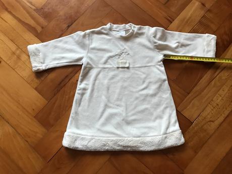 Dievčenský príjemný pulóver - flísový, tup tup,80