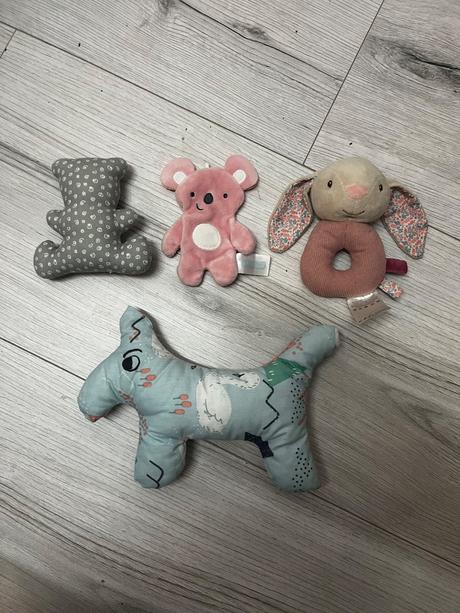 Sada látkových zvieratiek pre najmensich, 