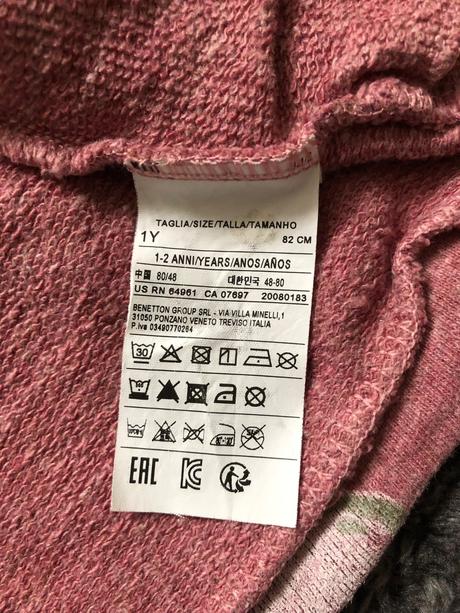 Mikina benetton, benetton,80