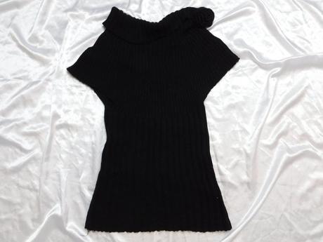 Pekny pleteny predlzeny pulover/vesta, 36