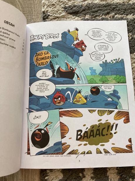 Komiks angry birds 5 dobrodružstiev,