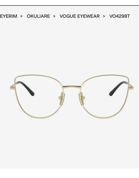 Dioptricke okuliare, vogue