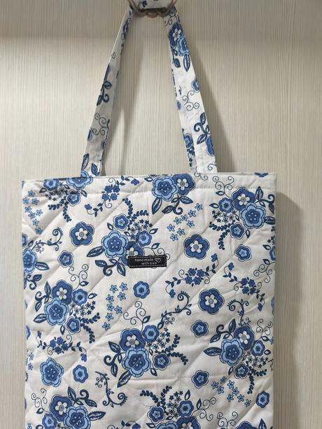 Taška modré kvety, 