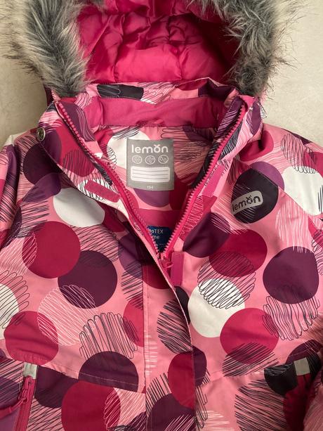 Lyžiarska vetrovka lemon, 134