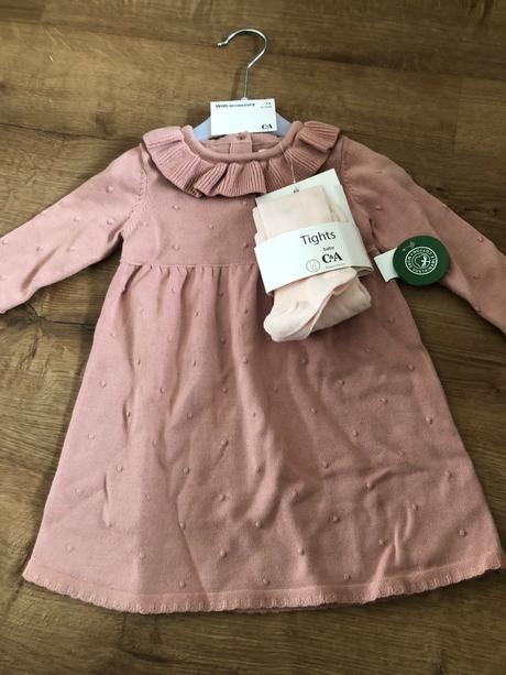 Nenosené saty s panzuchacmi, c&a,74