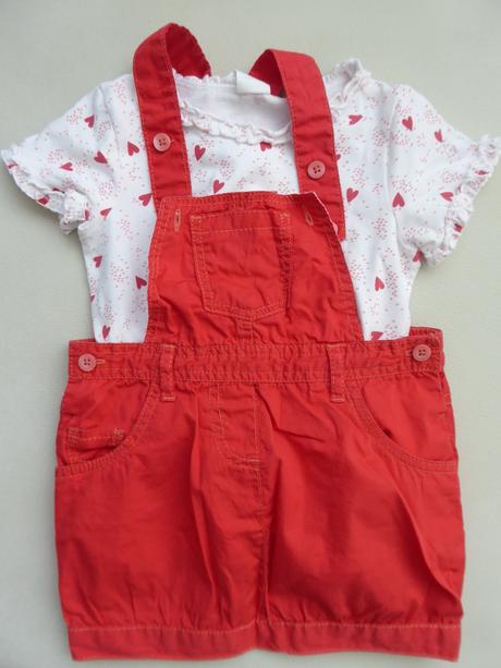 Komplet šaty a tričko, h&m,92