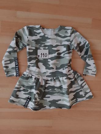 Teplé maskáčové šatočky v.110, 110