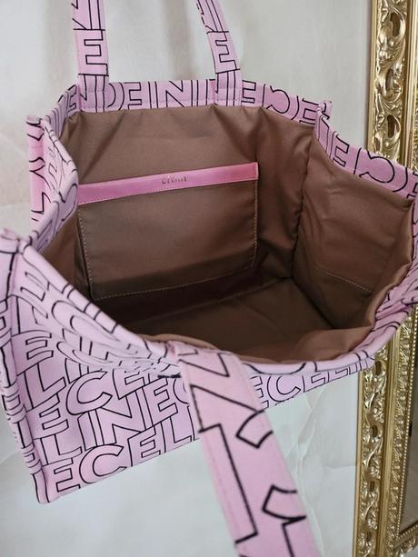 Ružová celine kabelka, celine