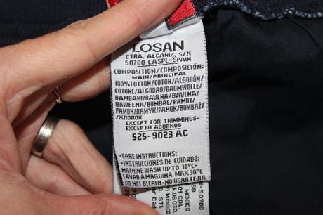 Zateplené nohavice, losan,122