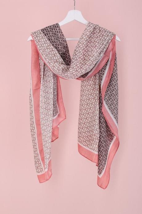 Vzorovaná šatka fanny, xl