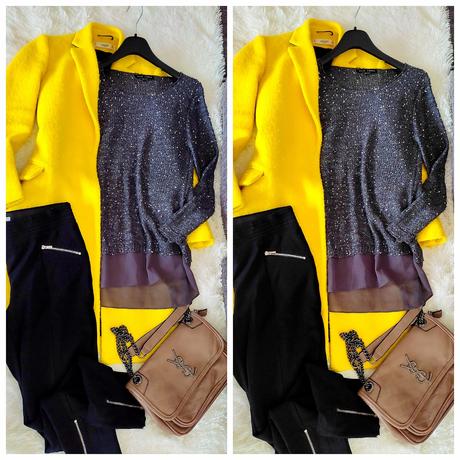 Trblietavý pulóver,