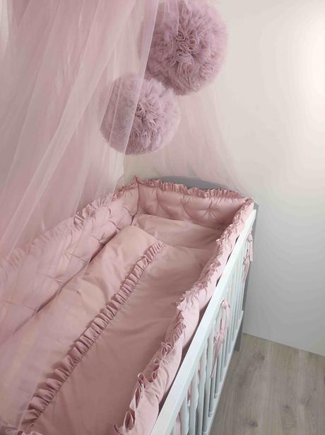 Nový pom pom baldachýn + zavinovačka +hniezdo viac, šírka (cm): 150