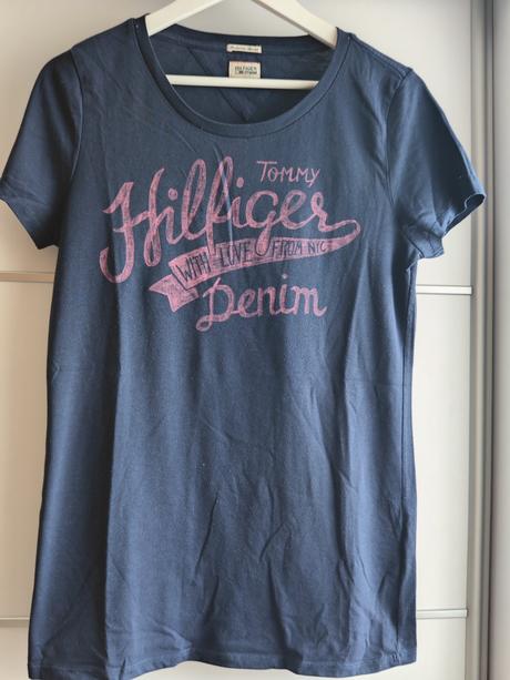 Tommy hilfiger originál dámské tričko, tommy hilfiger,xl