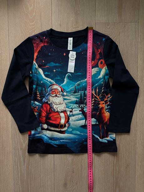 Pyžamo vianočné zimné lindex, veľ. 128, lindex,128