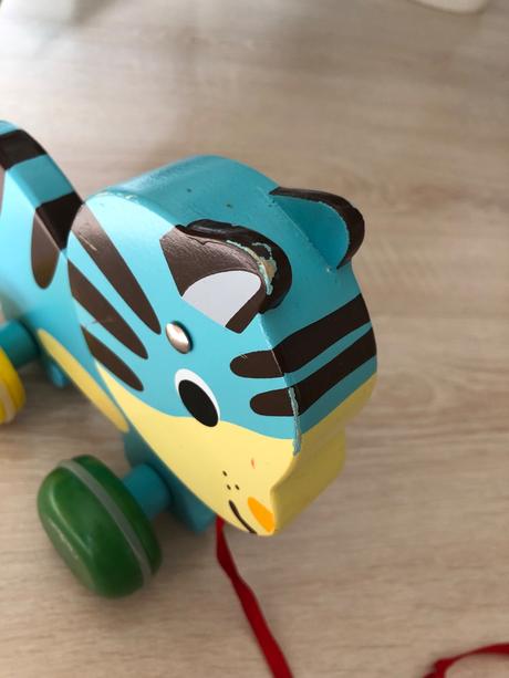 Drevena macicka na tahanie vilac,