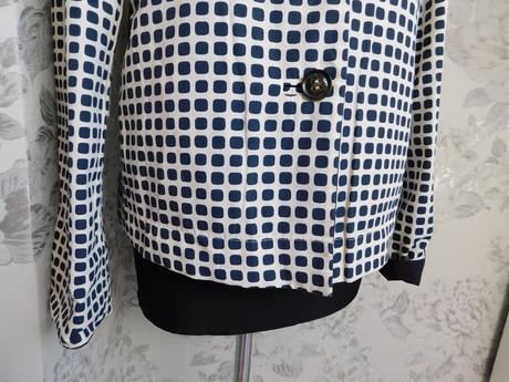 Luxusny obojstranný kabát/plašt, 36