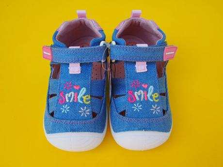 Detské textilné sandálky biomecanics, 22 / 24