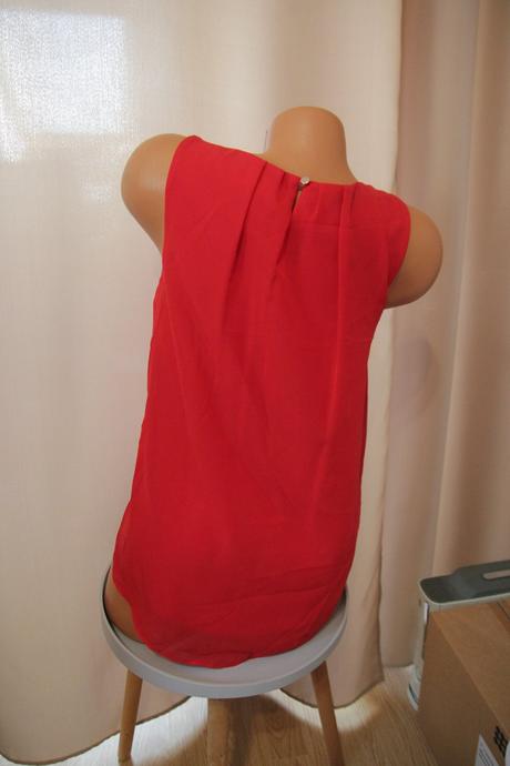 Elegantný červený top, m, m