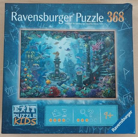 Ravensburger exit puzzle - potopená atlantída,
