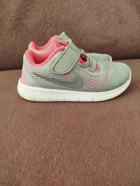 Nike tenisky sivo-ružové, nike,26