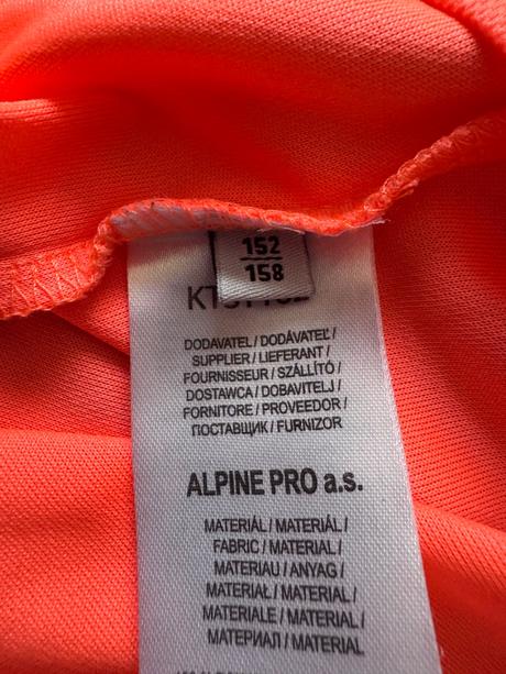 Tričko 152/158, alpine pro,152