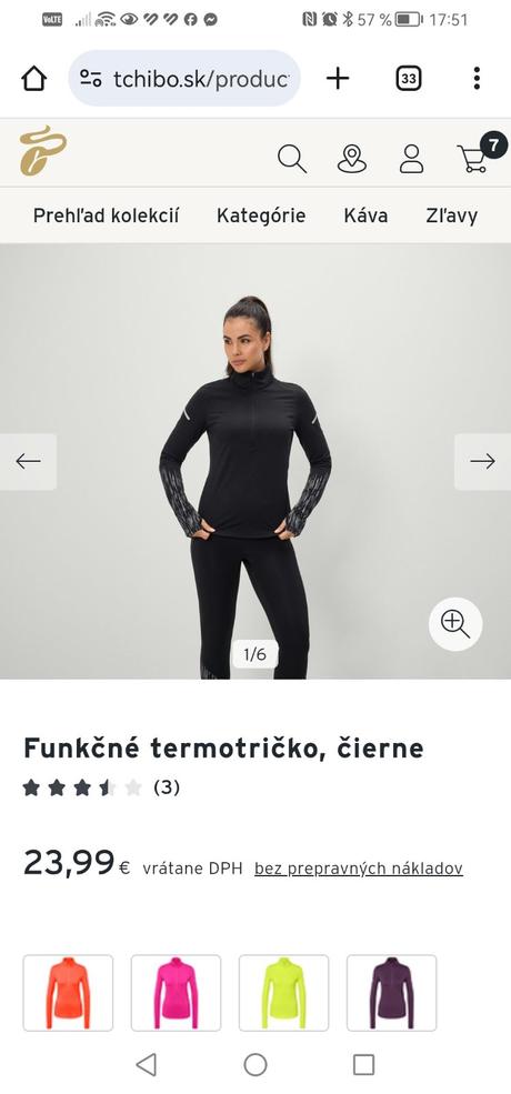 Tchibo funkčné termo tričko, tchibo,s