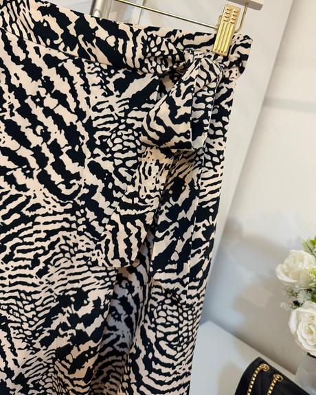 Elegantná orsay sukňa - zebra print, orsay,xs