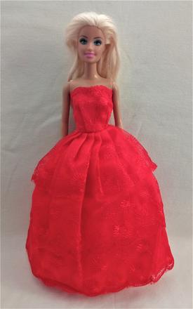 Krásne dlhé šaty pre barbie, 