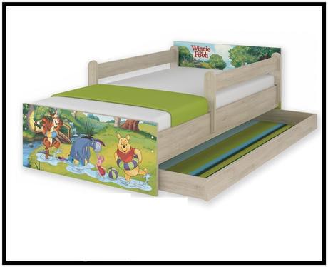 Detská posteľ disney,rôzne veľkosti,motívy, šírka (cm): 80,dĺžka (cm): 160