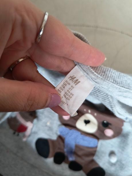 Vianočná súprava mikina a legíny hm 92, h&m,92