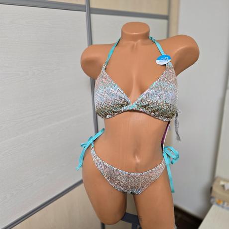 Krasne trblietave bikiny, xl
