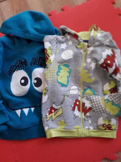 Veselý manga šál zelený, rovnaká mikina, kuniboo,98 / 104