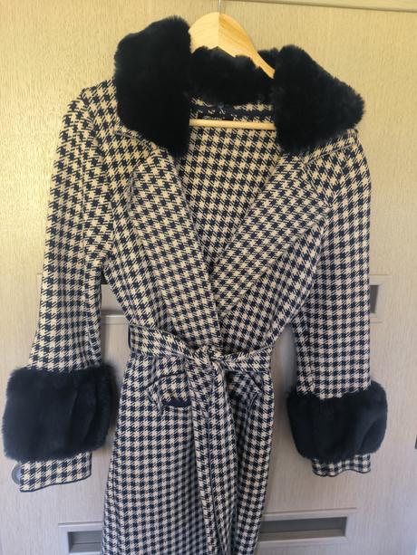 Kabát s kožušinkou, m