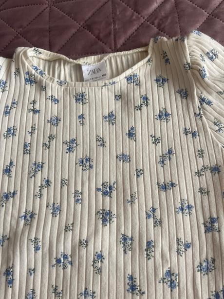 152 zara 3/4 rukávy tričko, zara,152