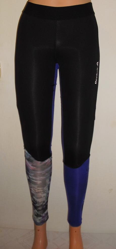Fitness reebok leginky, reebok,xs