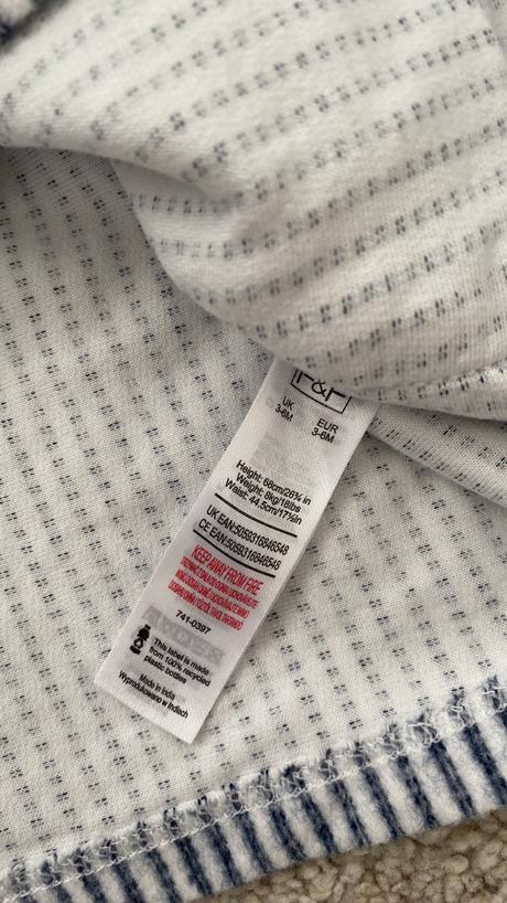 Šaty jesenné/zimné, 68–80