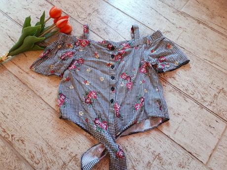 Top s viazanim, primark,140