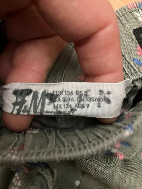 H&m letne nohavice, h&m,134