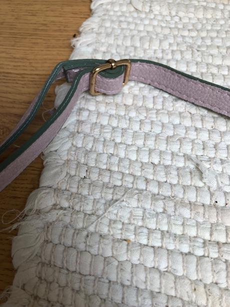 Fialová/ ružová kabelka, 