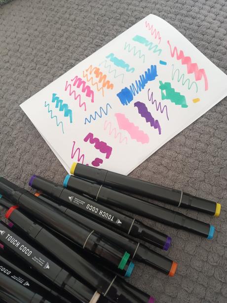 Alkoholové obojstranné fixky 120ks, 