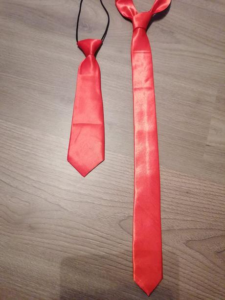 Súprava kravata pánska a detská, 