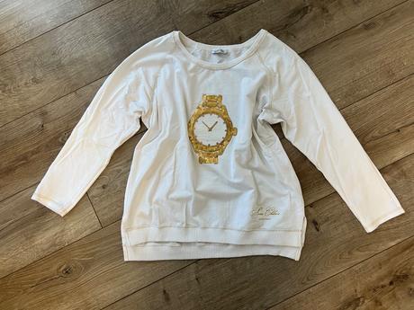 Bielo-zlatá mikina, m